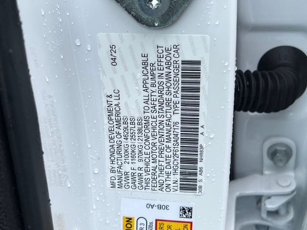 2025 Honda Accord Hybrid EX-L