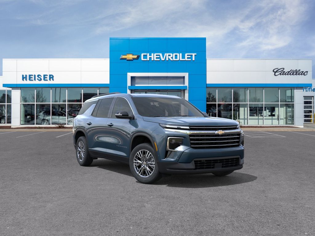 Lakeshore Blue Metallic 2025 Chevrolet Traverse LT FWD SUV / Crossover Front-Wheel Drive 8-Speed Automatic