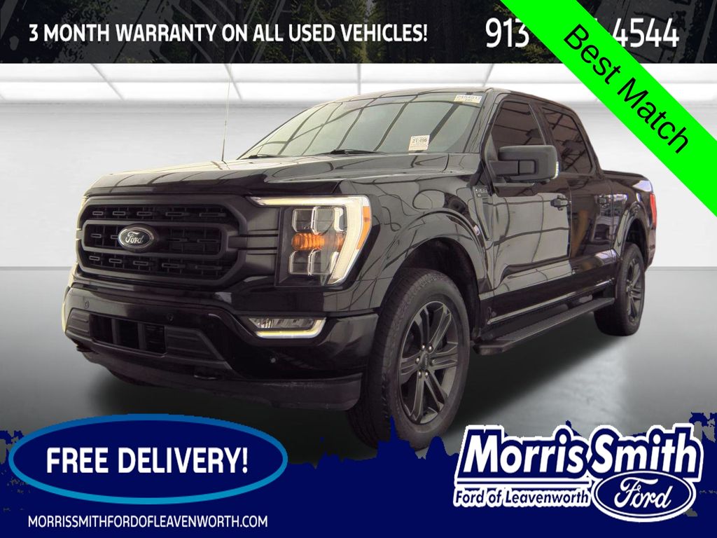 Agate Black Metallic 2023 Ford F-150 Pickup Truck Four-Wheel Drive Automatic