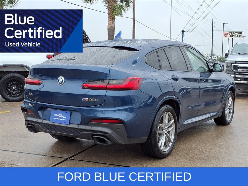 2021 BMW X4 M40i Blue at Classic Chevrolet Galveston