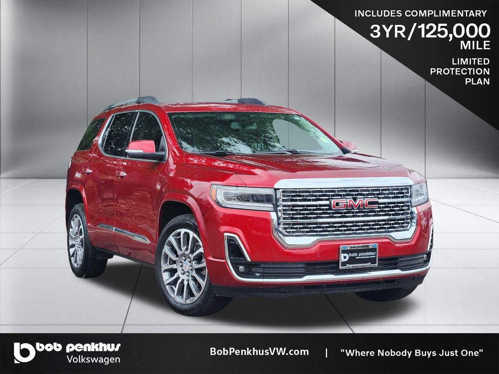 Volcanic Red Tintcoat 2023 GMC Acadia SUV / Crossover Front-Wheel Drive 9-Speed Automatic