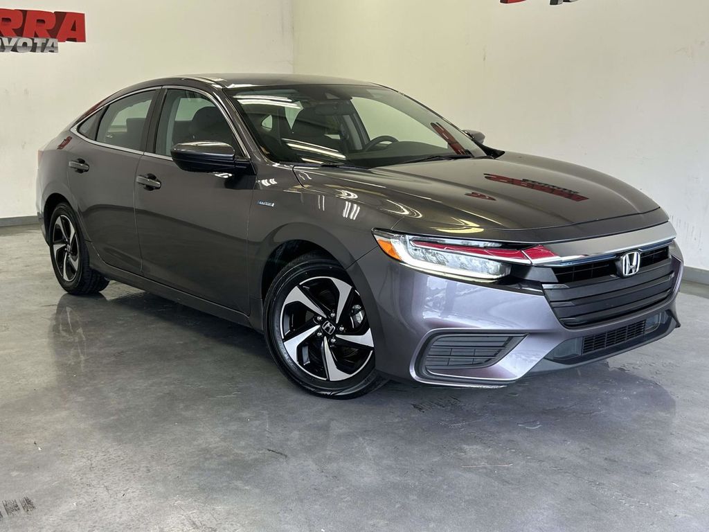 Gray (Modern Steel Metallic) 2022 Honda Insight EX FWD Sedan Front-Wheel Drive Continuously Variable Transmission