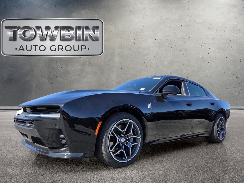 Diamond Black Crystal Pearlcoat 2026 Dodge Charger Sedan All-Wheel Drive 8-Speed Automatic