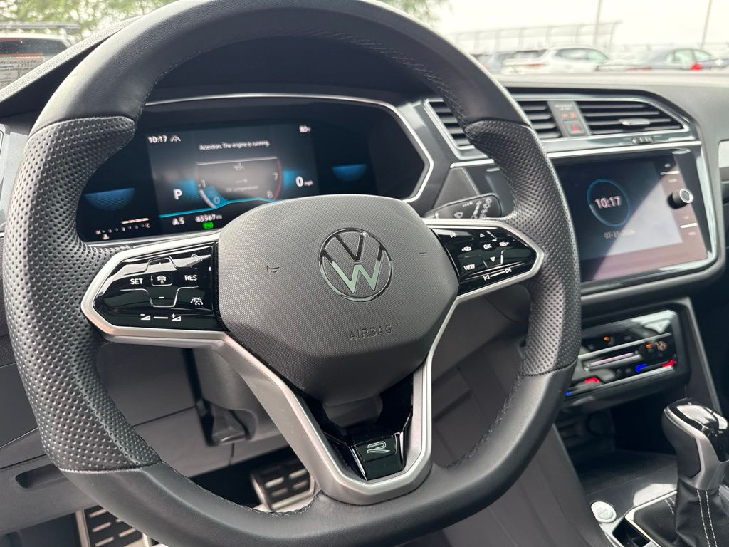 2022 Volkswagen Tiguan 2.0T SE R-Line Black White at Bob Ruth Ford