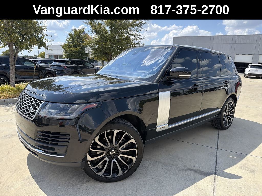 Santorini Black Metallic 2020 Land Rover Range Rover SUV / Crossover All-Wheel Drive 8-Speed Automatic