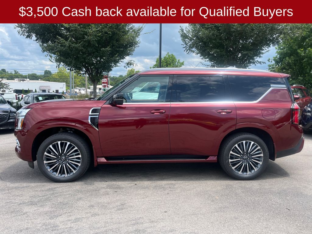 2026 Coulis Red Pearl Nissan Armada Platinum Reserve 4X4 SUV