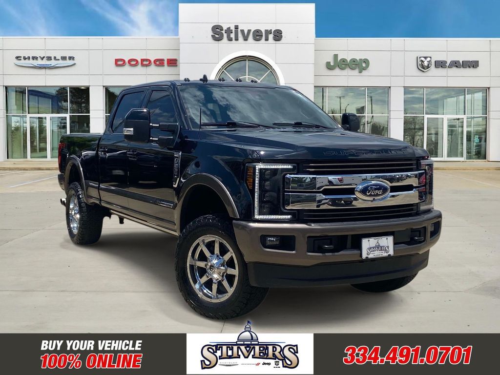 Agate Black Metallic 2019 Ford F-250 Super Duty Pickup Truck Four-Wheel Drive 6-Speed Automatic