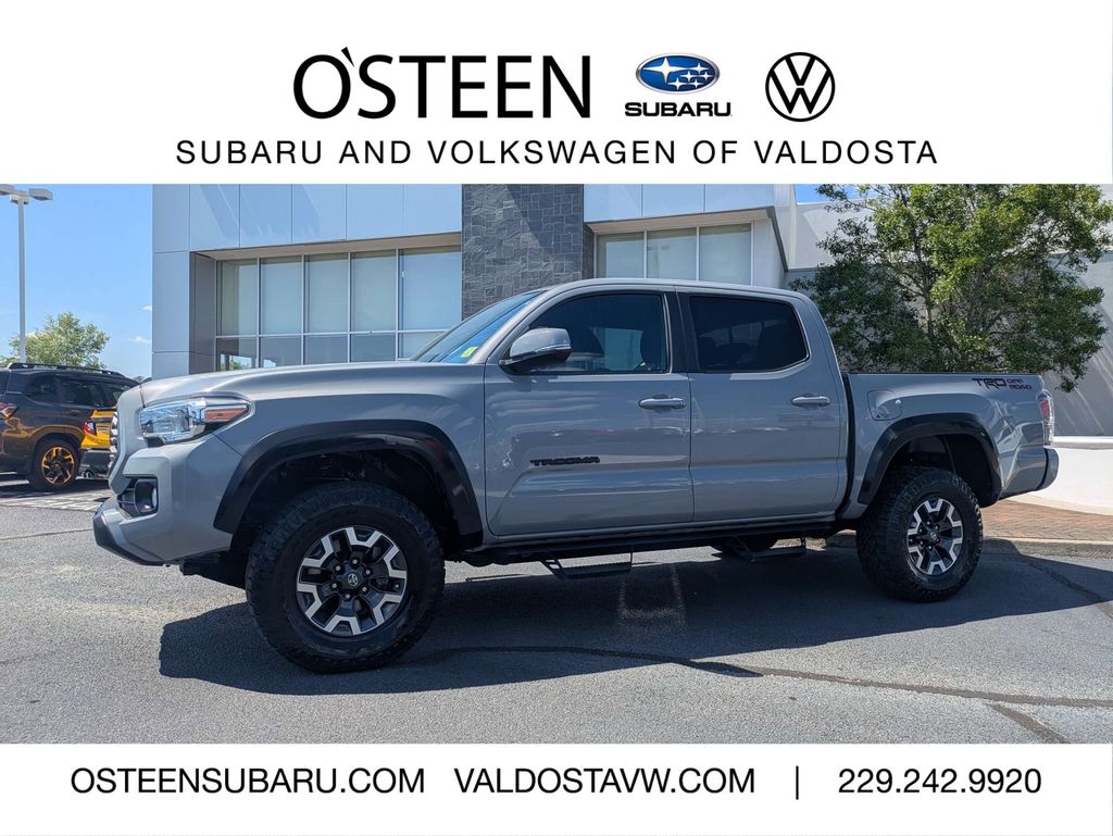 Cement 2021 Toyota Tacoma TRD Off Road Double Cab RWD Pickup Truck 4X2 6-Speed Automatic