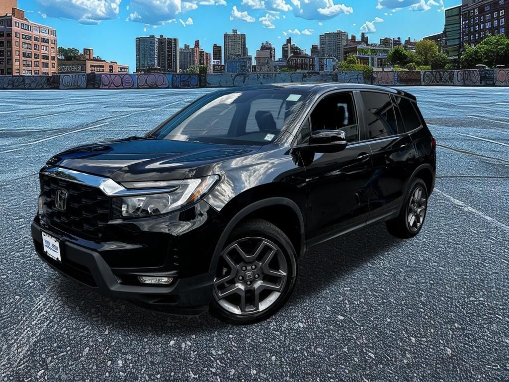 Crystal Black Pearl 2023 Honda Passport SUV / Crossover All-Wheel Drive 9-Speed Automatic