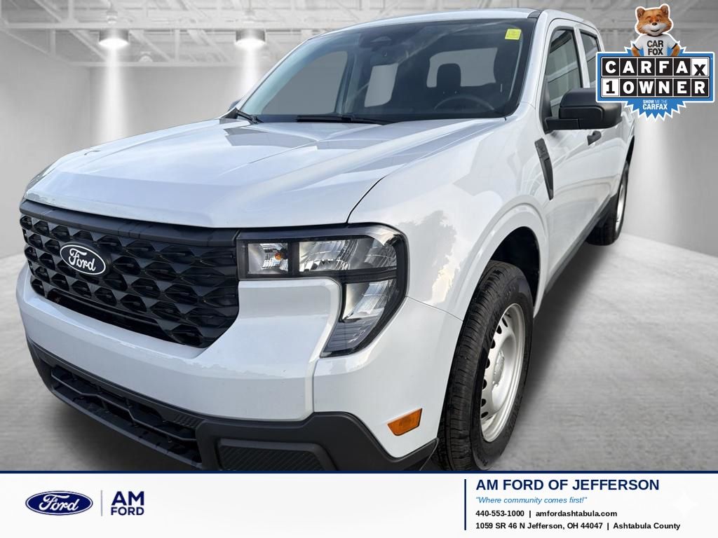 Space White Metallic 2025 Ford Maverick Pickup Truck All-Wheel Drive 8-Speed Automatic