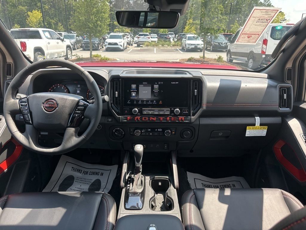 2025 Cardinal Red Metallic Tricoat Nissan Frontier PRO-4X 4X4 Truck