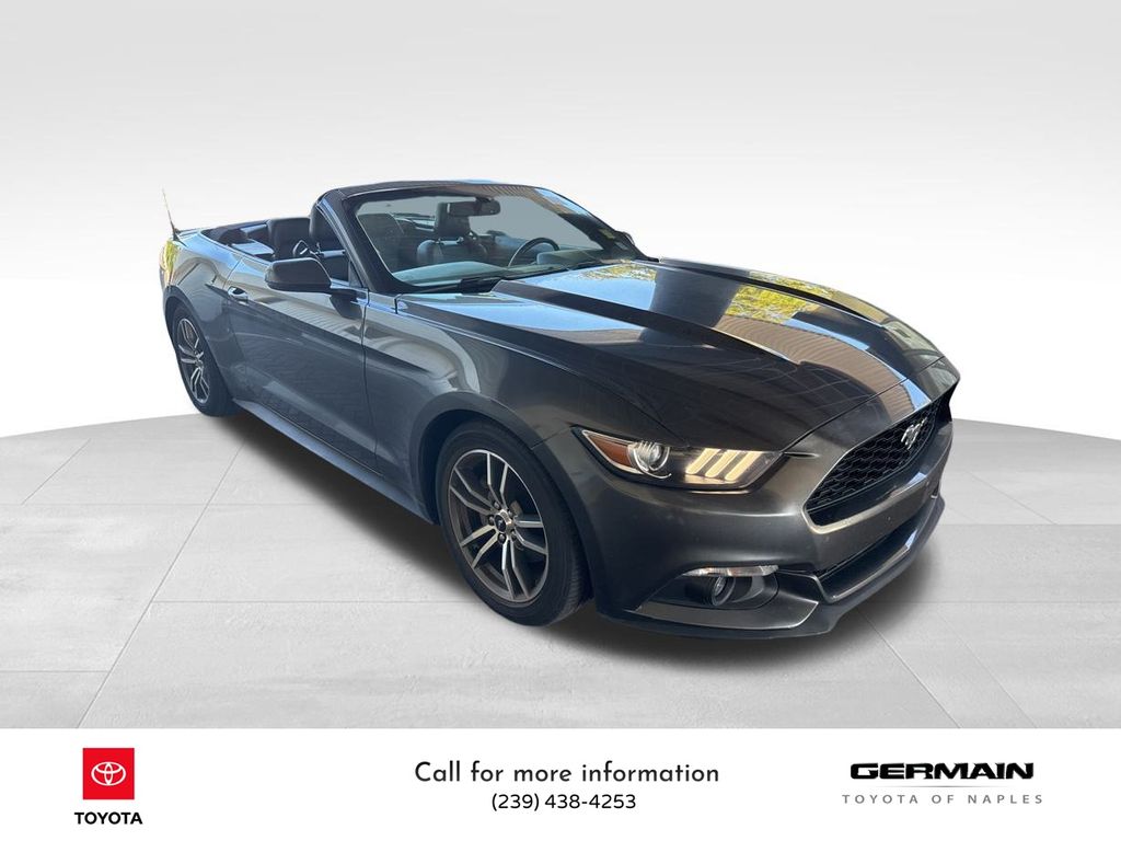 2015 Ford Mustang EcoBoost Premium Convertible photo 9