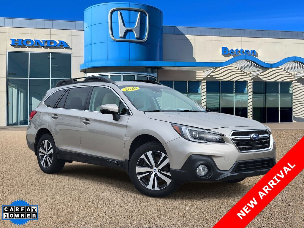 Gray (Tungsten Metallic) 2018 Subaru Outback 2.5i Limited AWD Wagon All-Wheel Drive Continuously Variable Transmission