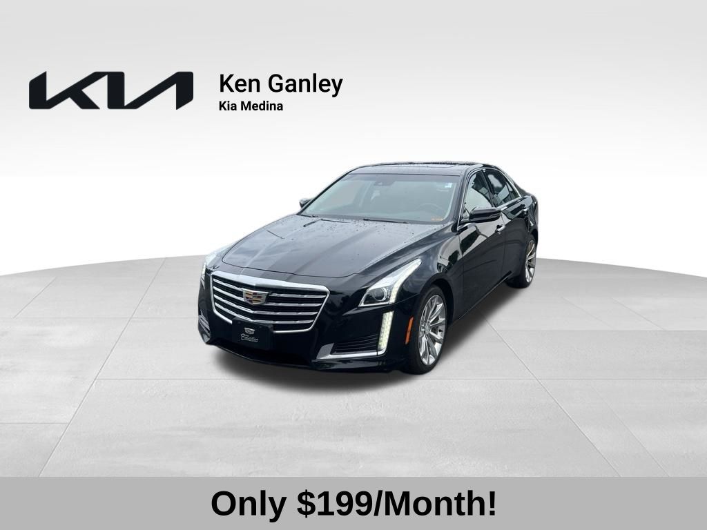 Black Raven 2018 Cadillac CTS Sedan All-Wheel Drive 8-Speed Automatic