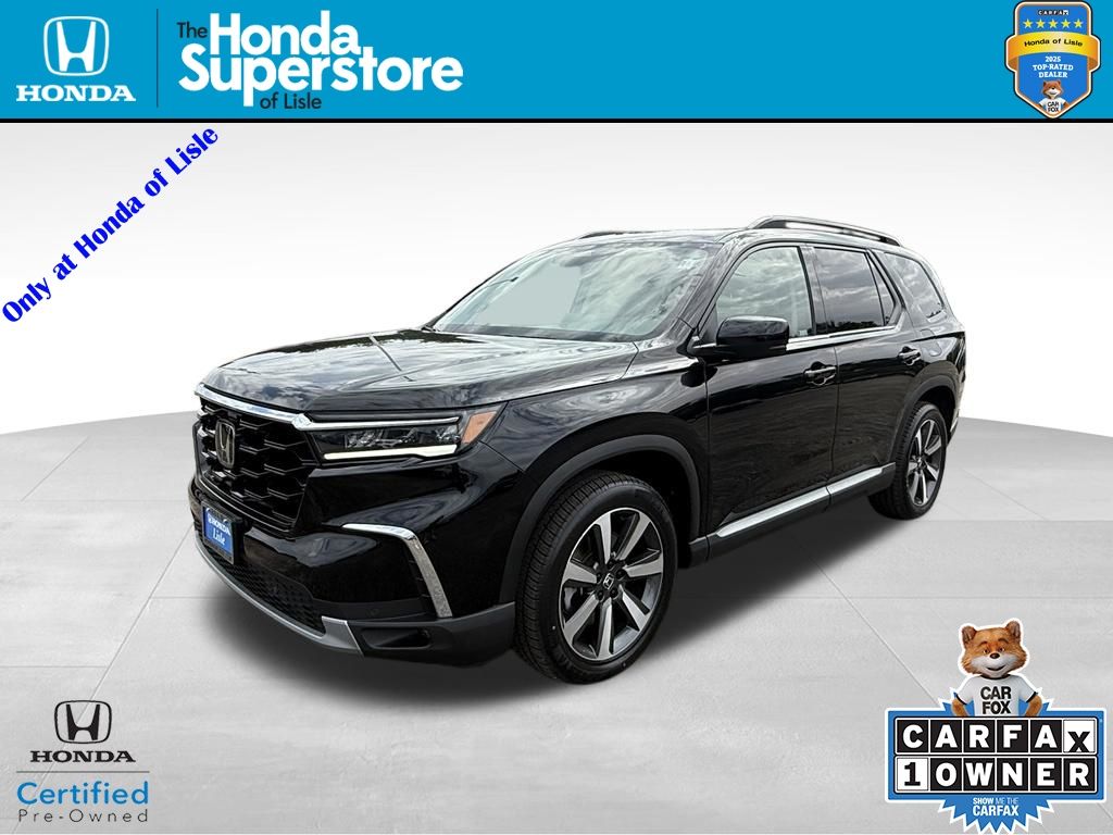 Crystal Black Pearl 2024 Honda Pilot SUV / Crossover All-Wheel Drive Automatic