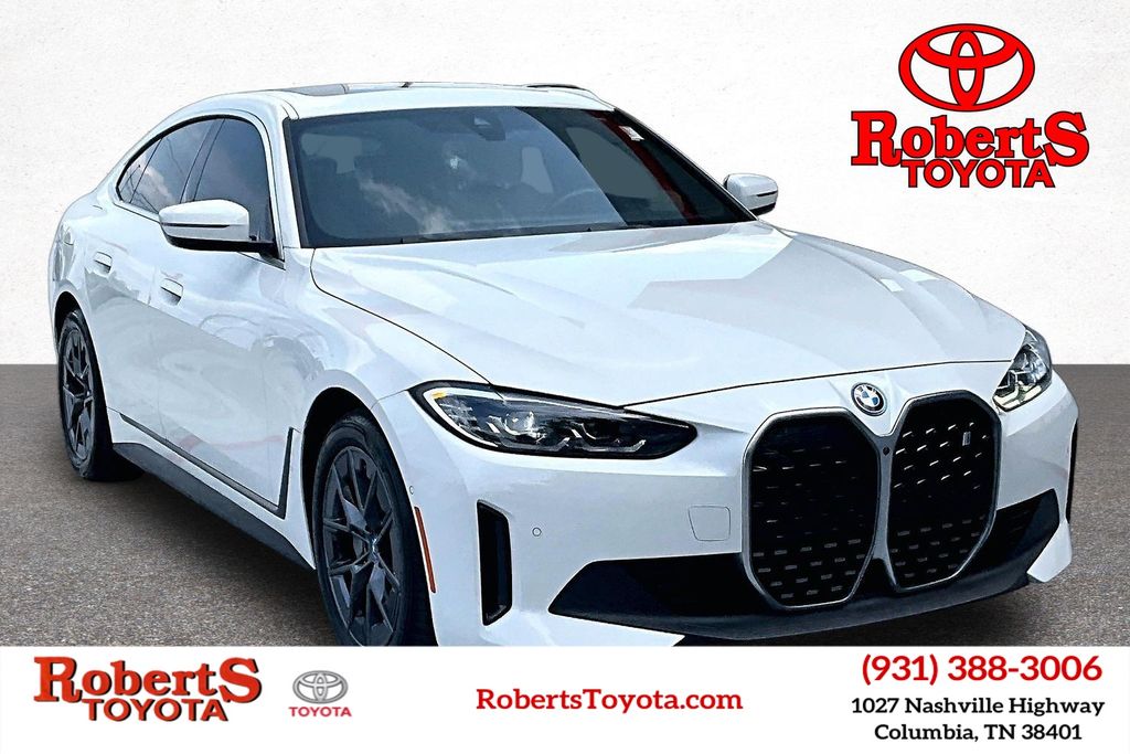 Alpine White 2024 BMW i4 xDrive40 Gran Coupe AWD Sedan All-Wheel Drive Automatic