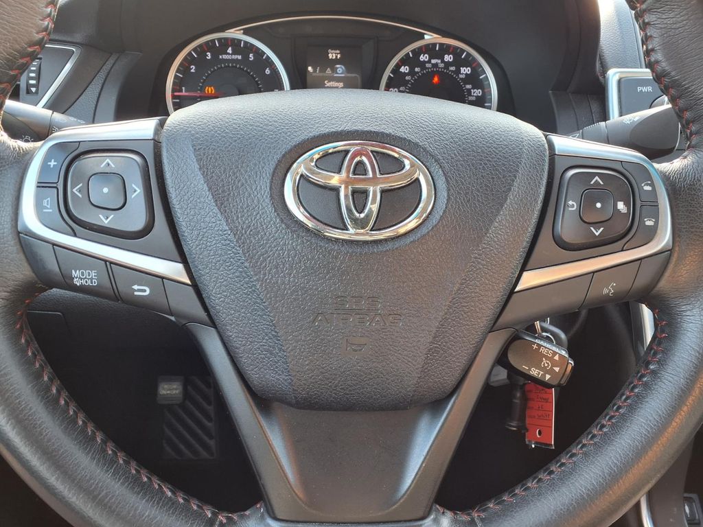 2017 Toyota Camry SE White at Monument Chevrolet