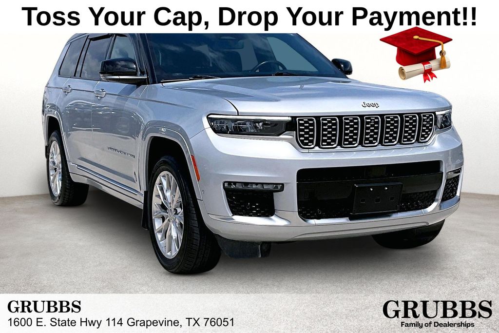 Silver Zynith 2021 Jeep Grand Cherokee L Summit 4WD SUV / Crossover Four-Wheel Drive 8-Speed Automatic