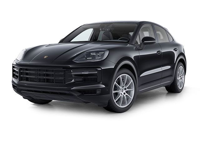 Black 2024 Porsche Cayenne Coupe AWD Coupe All-Wheel Drive 8-Speed Automatic
