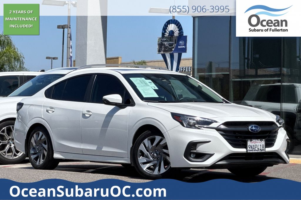Crystal White Pearl 2024 Subaru Legacy Limited AWD Sedan All-Wheel Drive Continuously Variable Transmission