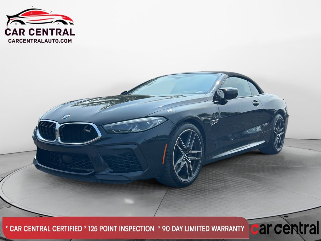 Black Sapphire Metallic 2020 BMW M8 Convertible All-Wheel Drive 8-Speed Automatic