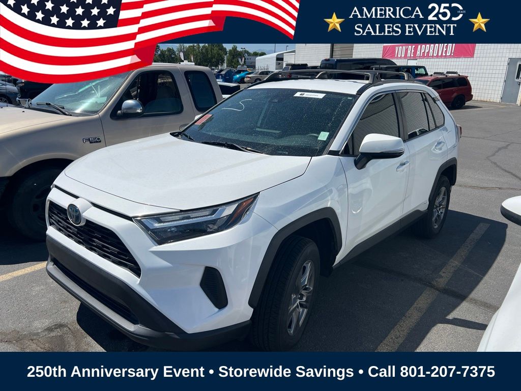 Ice 2024 Toyota RAV4 Hybrid SUV / Crossover All-Wheel Drive Continuously Variable Transmission