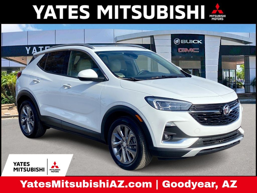 Summit White 2020 Buick Encore GX Essence FWD SUV / Crossover Front-Wheel Drive Continuously Variable Transmission