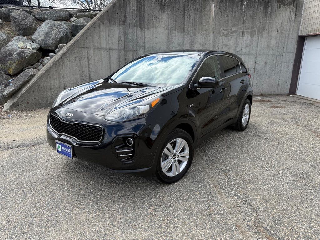 Black Cherry 2018 Kia Sportage LX AWD SUV / Crossover All-Wheel Drive 6-Speed Automatic Overdrive