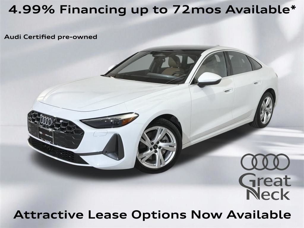 Glacier White 2025 Audi A5 quattro Premium Sedan Sedan All-Wheel Drive 7-Speed Automatic