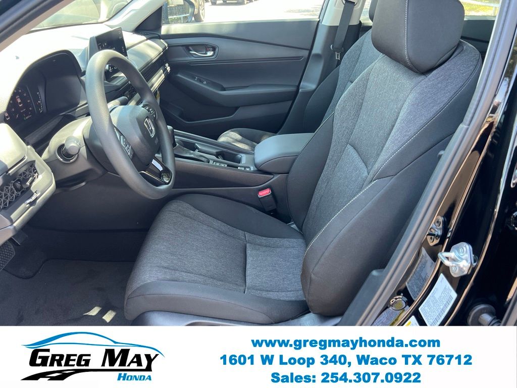 2026 Honda Accord LX Black at Greg May Honda