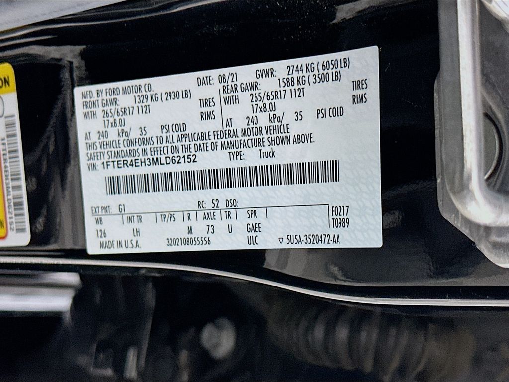 2021 Ford Ranger XLT 30