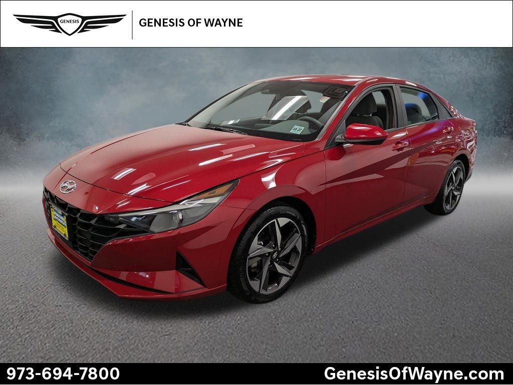 Scarlet Red Pearl 2023 Hyundai Elantra SEL FWD Sedan Front-Wheel Drive Continuously Variable Transmission