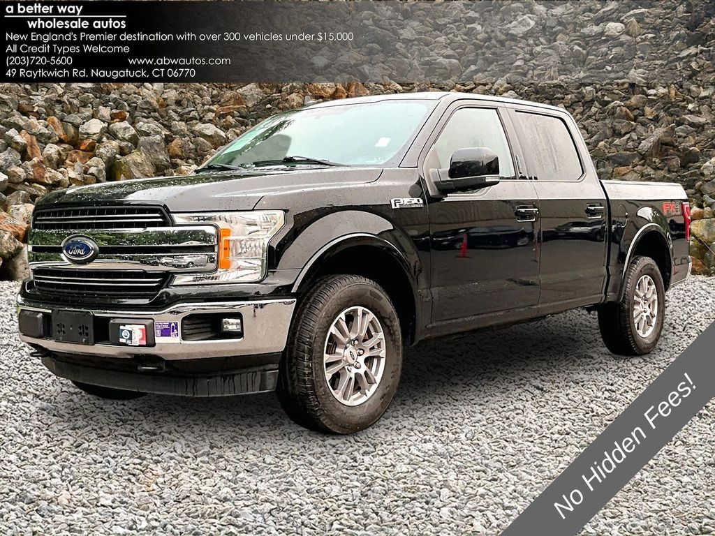 Shadow Black 2018 Ford F-150 Pickup Truck Four-Wheel Drive Automatic