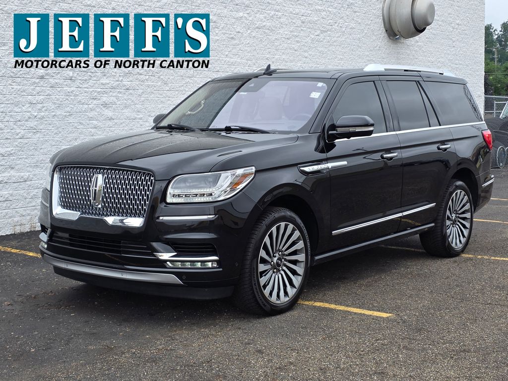 Infinite Black Metallic 2019 Lincoln Navigator SUV / Crossover Four-Wheel Drive Automatic