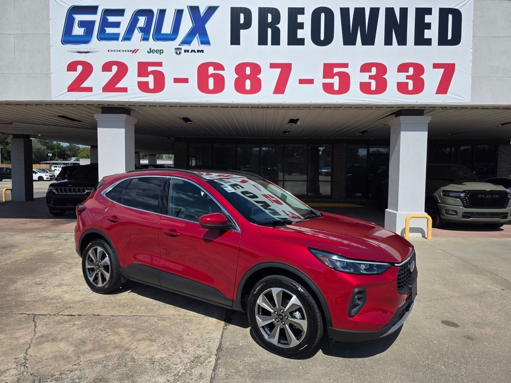 Red Metallic 2025 Ford Escape SUV / Crossover All-Wheel Drive 8-Speed Automatic