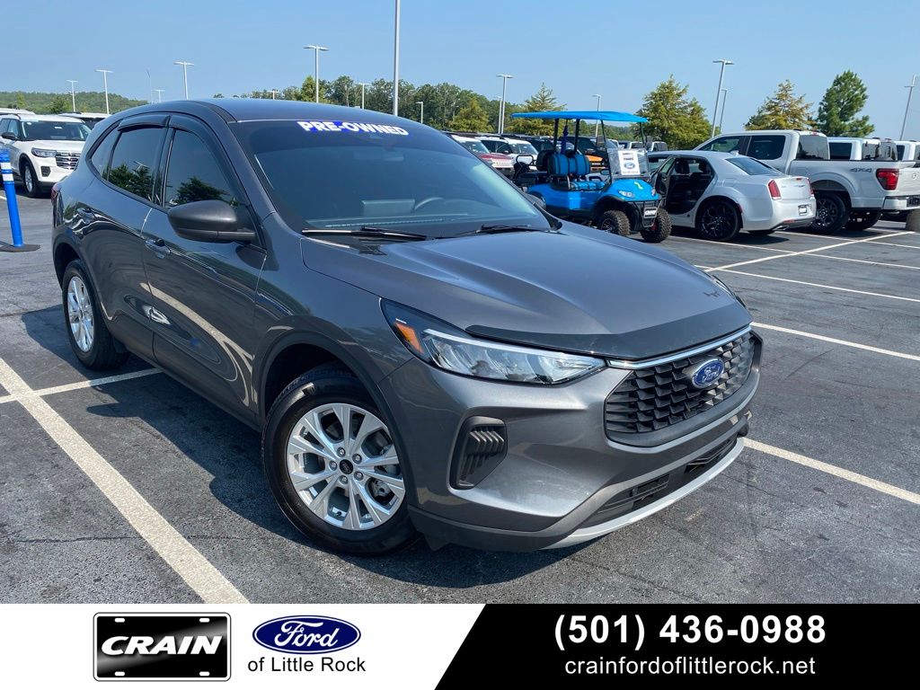 Carbonized Gray Metallic 2025 Ford Escape SUV / Crossover Front-Wheel Drive 8-Speed Automatic