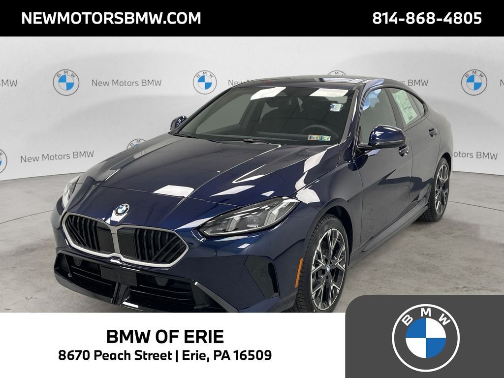 Blue 2026 BMW 2 Series Sedan All-Wheel Drive 7-Speed Automatic