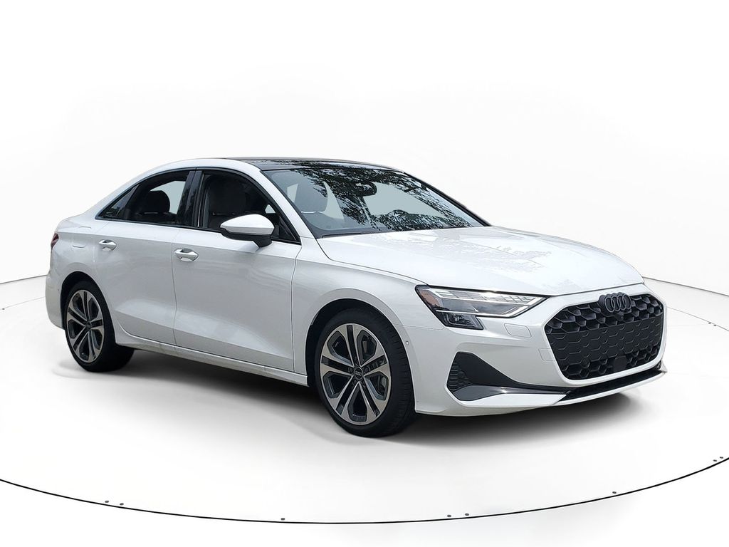 White 2026 Audi A3 quattro Premium Plus 40 TFSI Sedan All-Wheel Drive 7-Speed Automatic