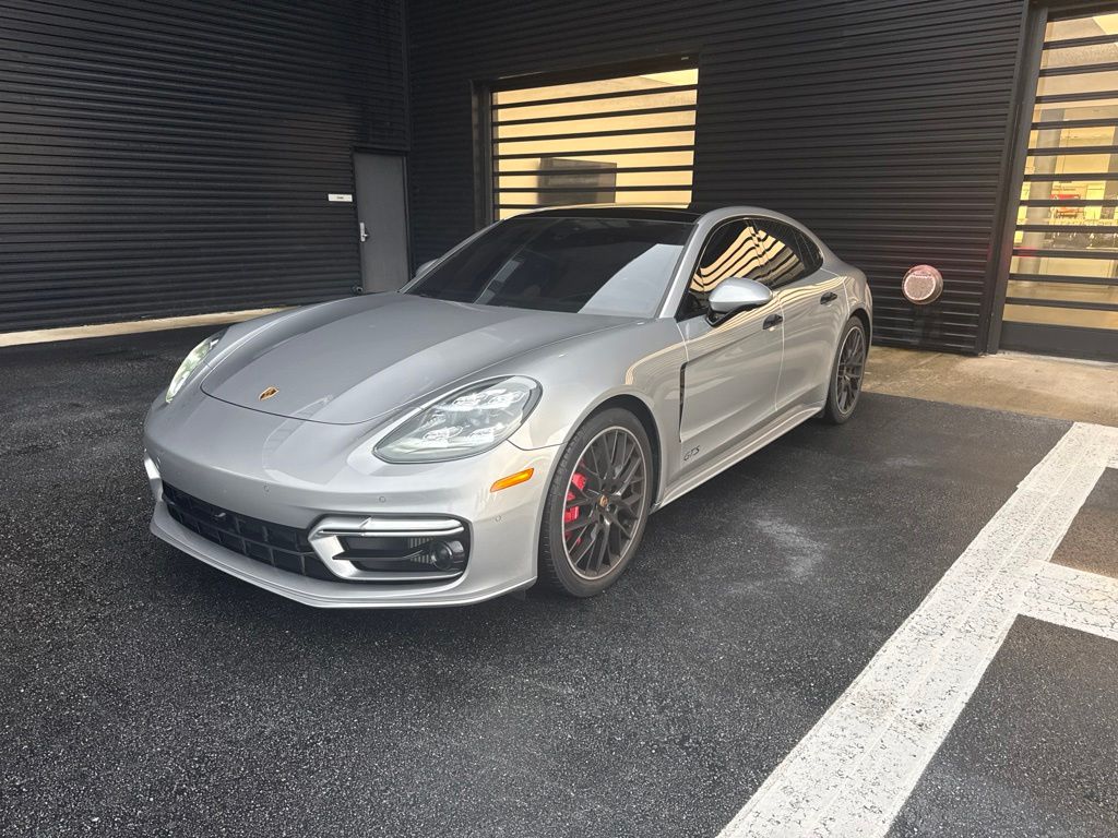 Silver 2022 Porsche Panamera Sedan All-Wheel Drive 8-Speed Automatic