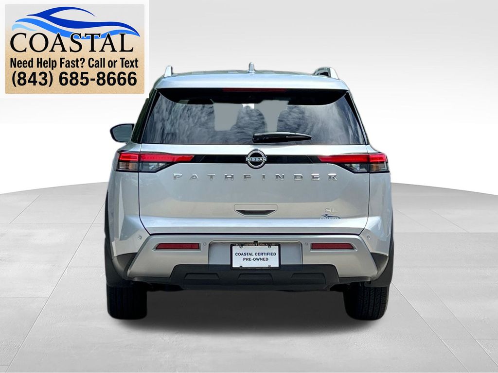 2025 Nissan Pathfinder SL Silver at Lugoff Nissan