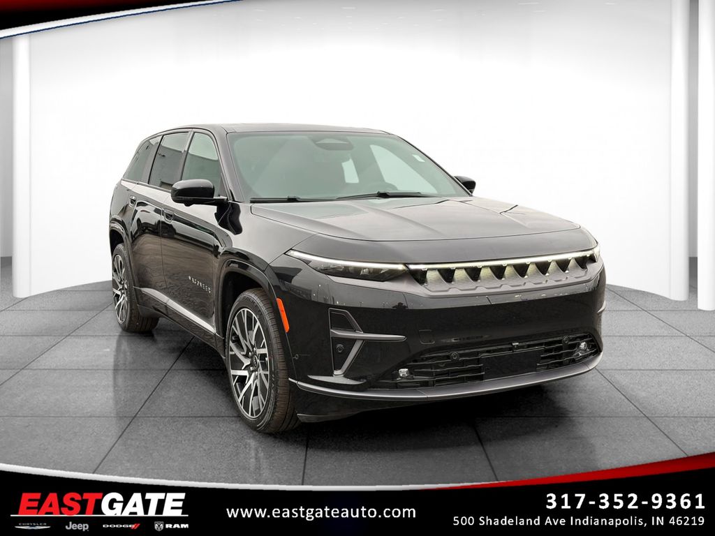 Diamond Black Crystal Pearlcoat 2025 Jeep Wagoneer S Limited 4WD SUV / Crossover Four-Wheel Drive 1-Speed Automatic