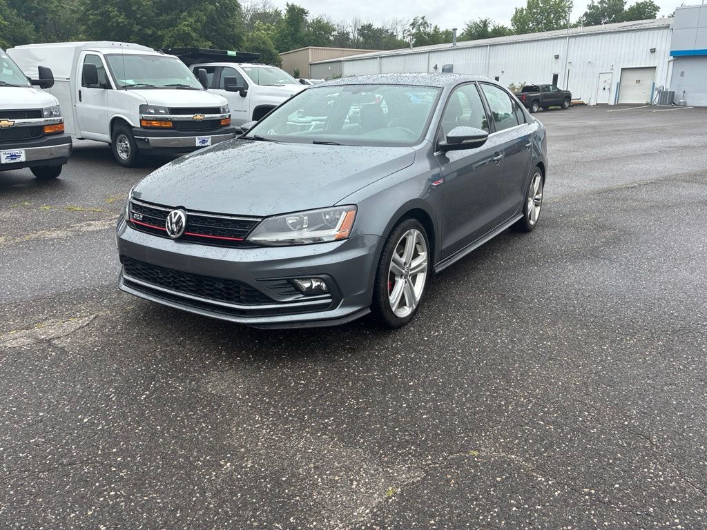 Gray 2017 Volkswagen Jetta GLI Sedan Front-Wheel Drive 6-Speed Manual