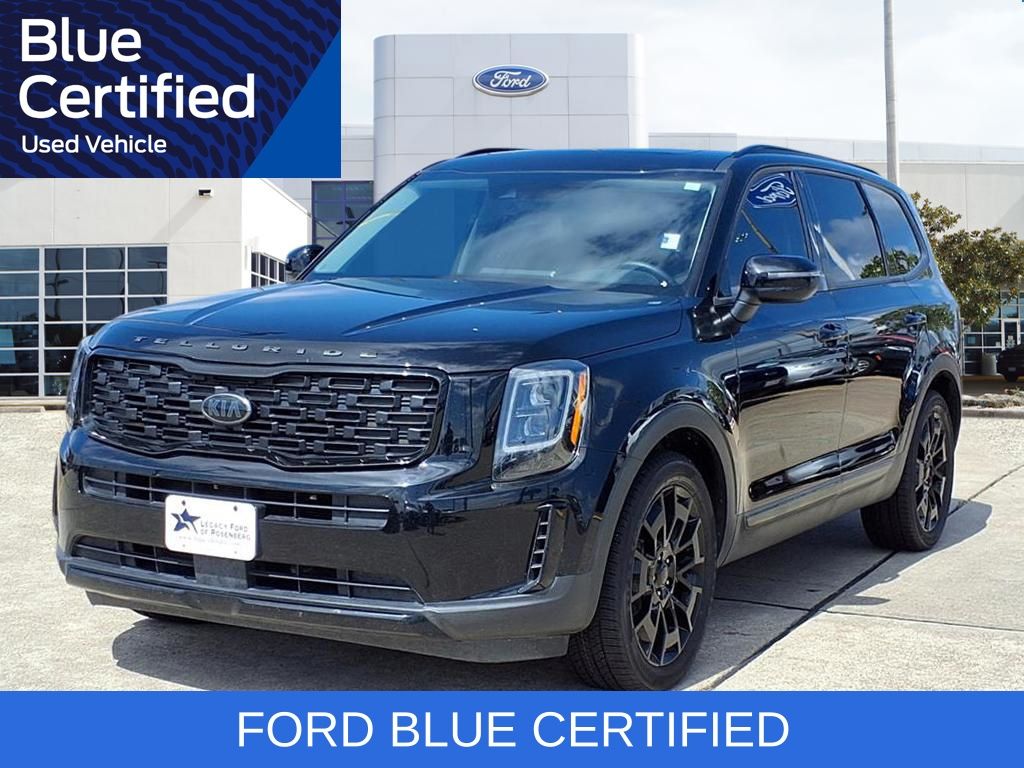 2021 Kia Telluride EX Black at Joe Myers Mazda Kia