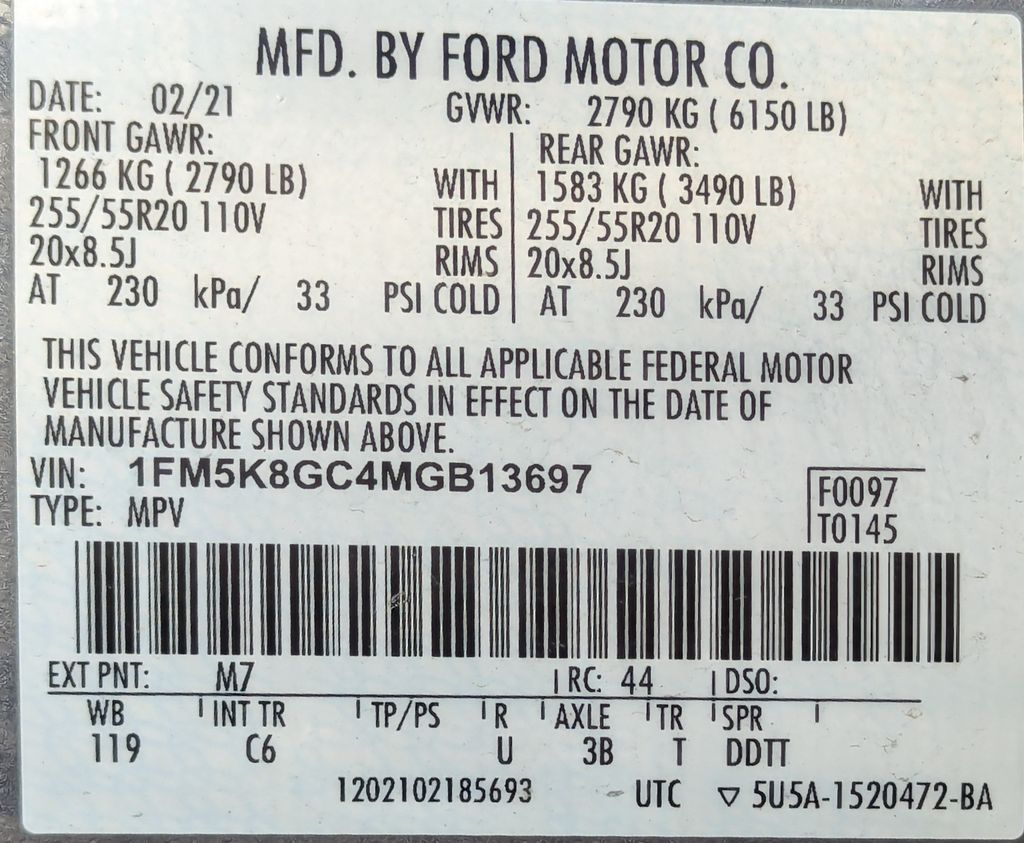 2021 Ford Explorer ST 42