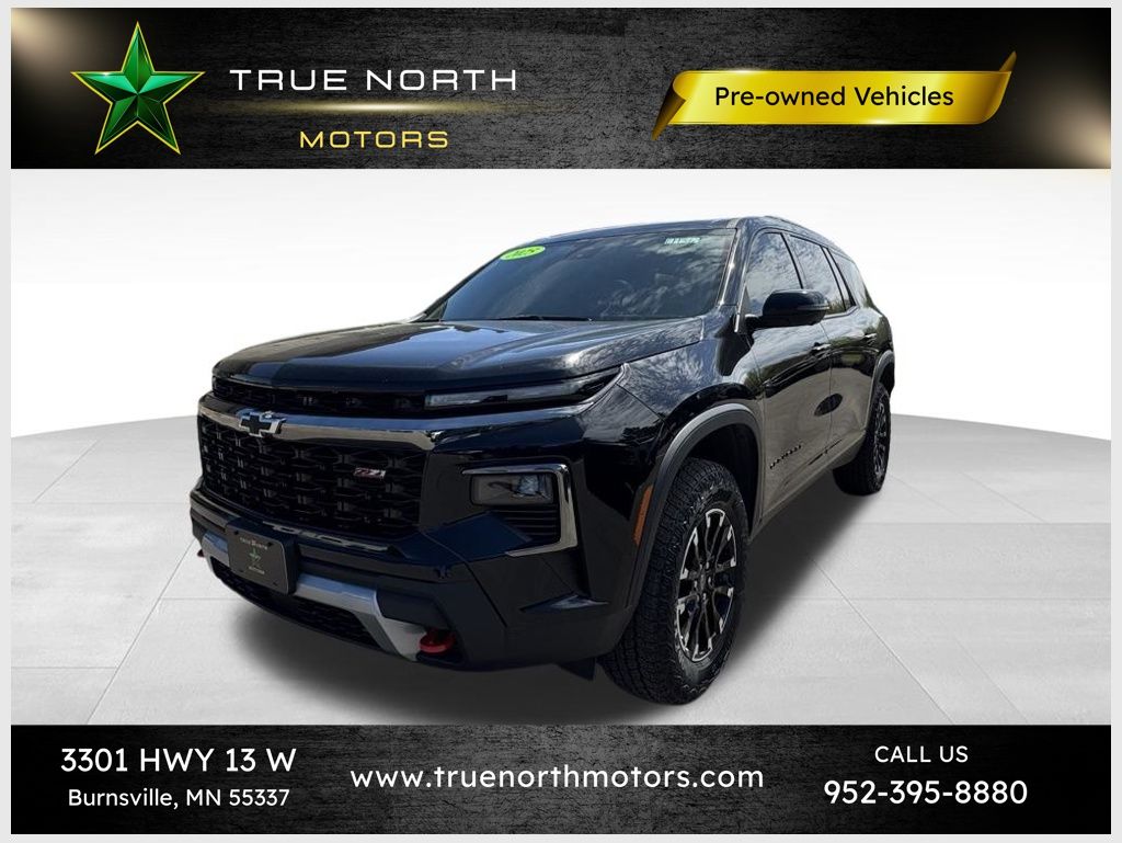 Mosaic Black Metallic 2025 Chevrolet Traverse Z71 AWD SUV / Crossover Four-Wheel Drive 8-Speed Automatic