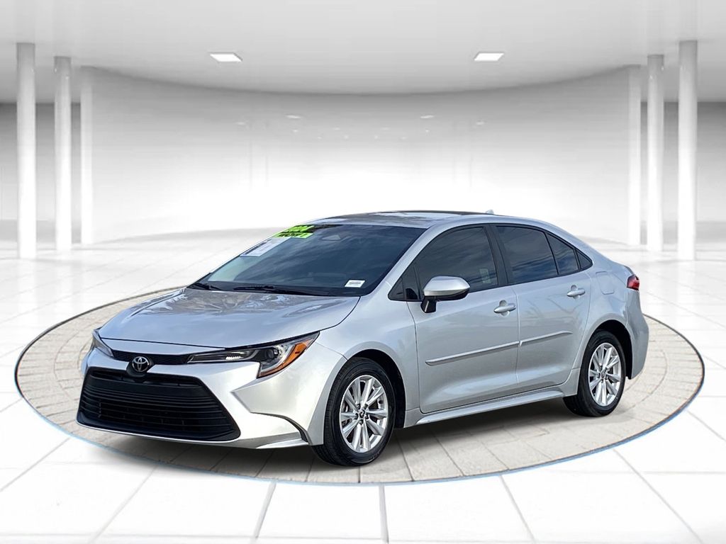 Classic Silver Metallic 2024 Toyota Corolla Sedan Front-Wheel Drive Continuously Variable Transmission
