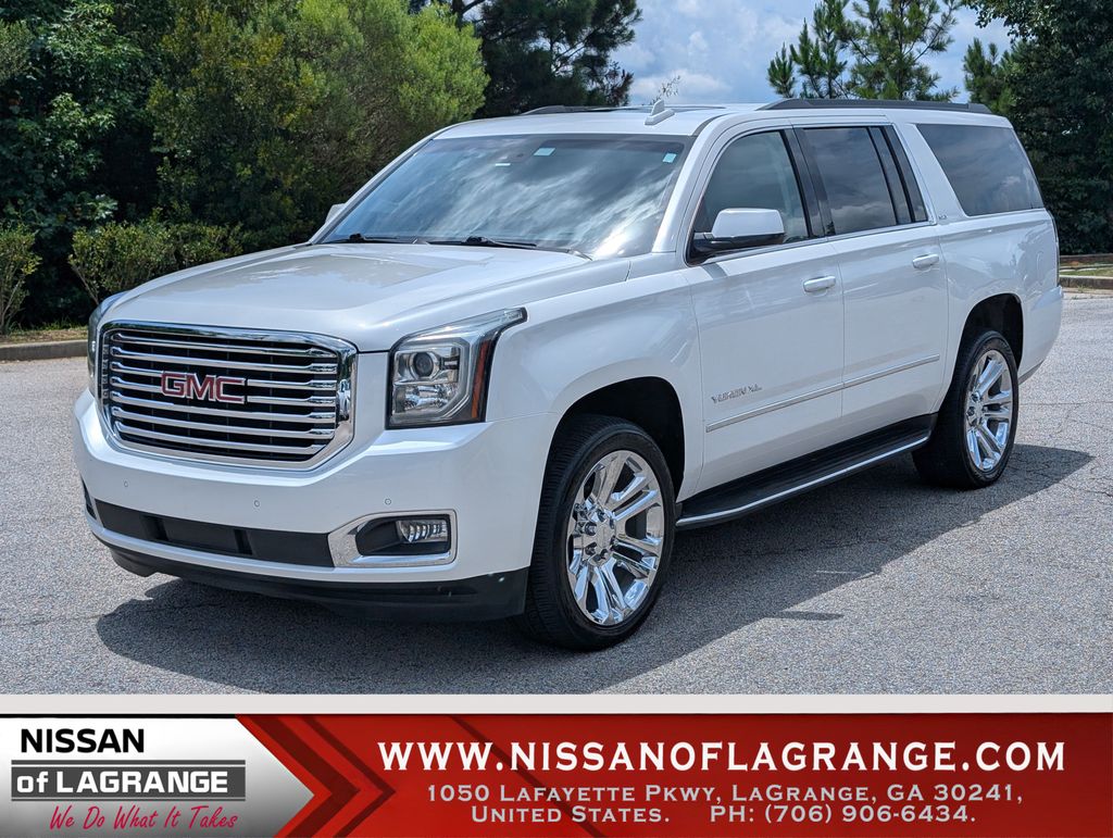 White Frost Tricoat 2019 GMC Yukon XL SUV / Crossover 4X2 6-Speed Automatic Overdrive