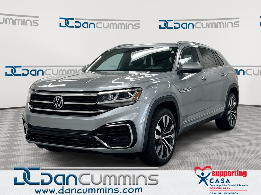 Silver Metallic 2021 Volkswagen Atlas Cross Sport SUV / Crossover All-Wheel Drive 8-Speed Automatic
