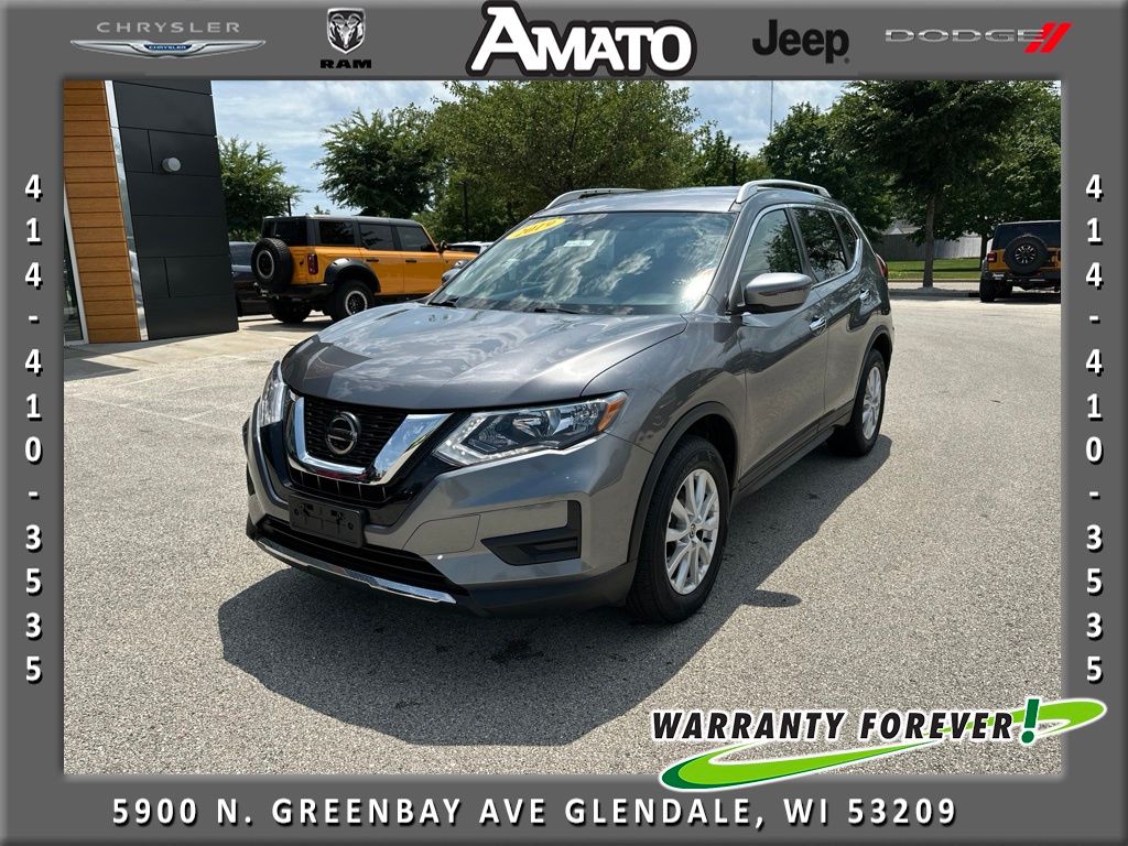 Gray (Gun Metallic) 2019 Nissan Rogue SUV / Crossover All-Wheel Drive Continuously Variable Transmission