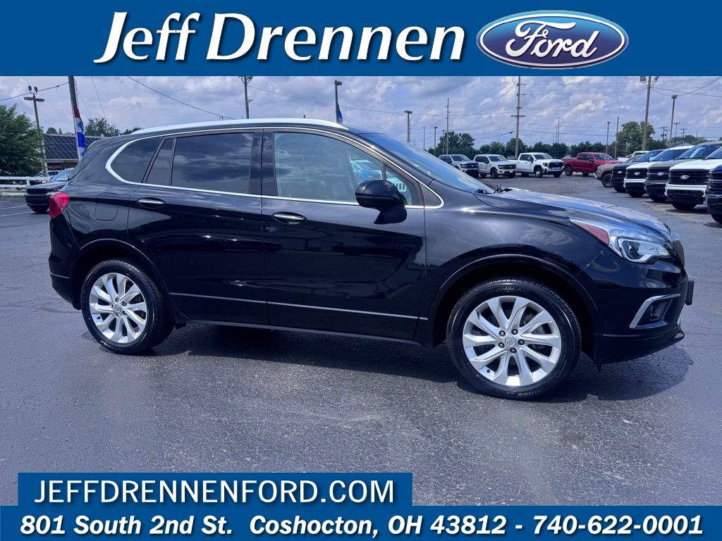 Black (Ebony Twilight Metallic) 2016 Buick Envision SUV / Crossover All-Wheel Drive 6-Speed Automatic